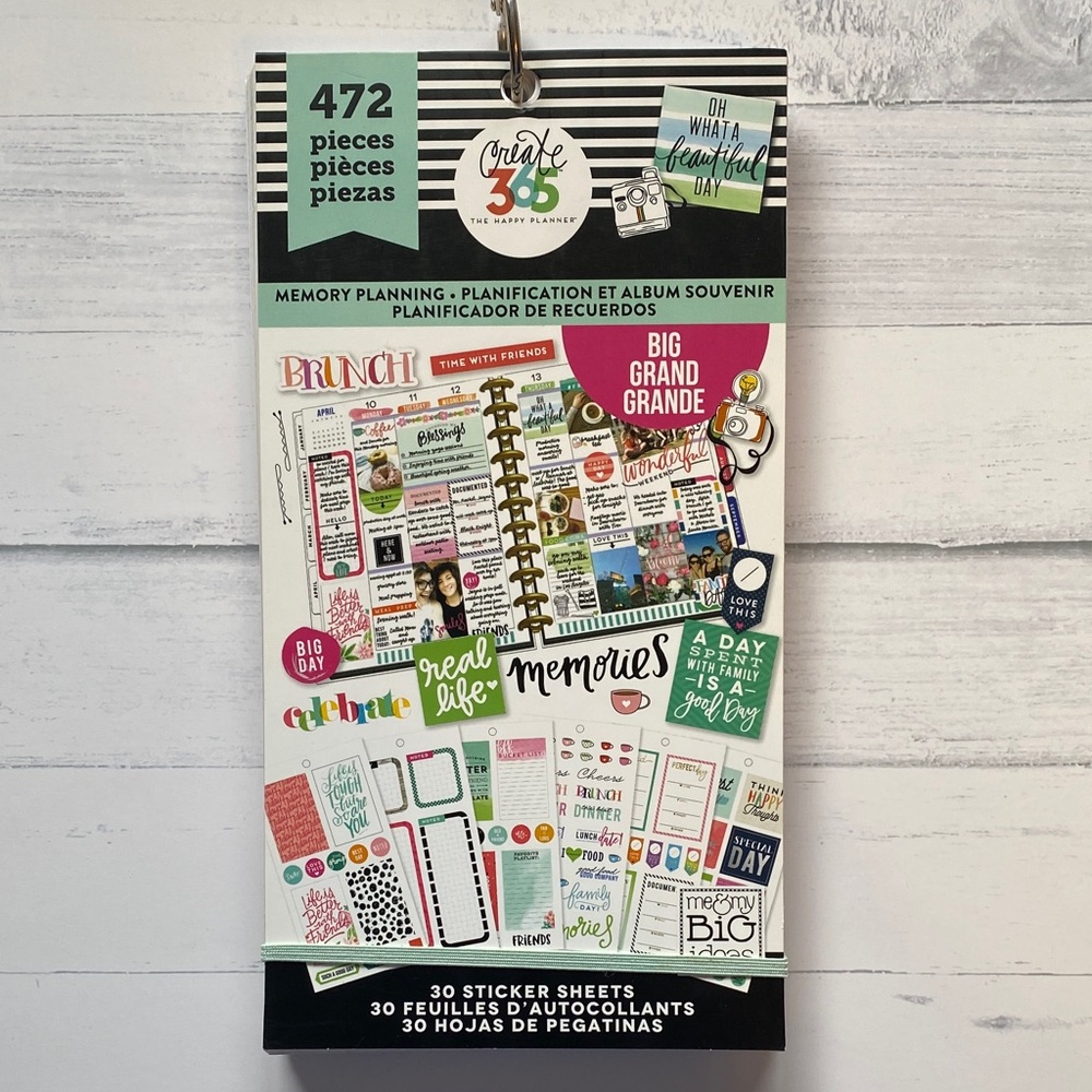 The Happy Planner Colorful Memory Keeping Sticker Bundle - Picture 11 of 13